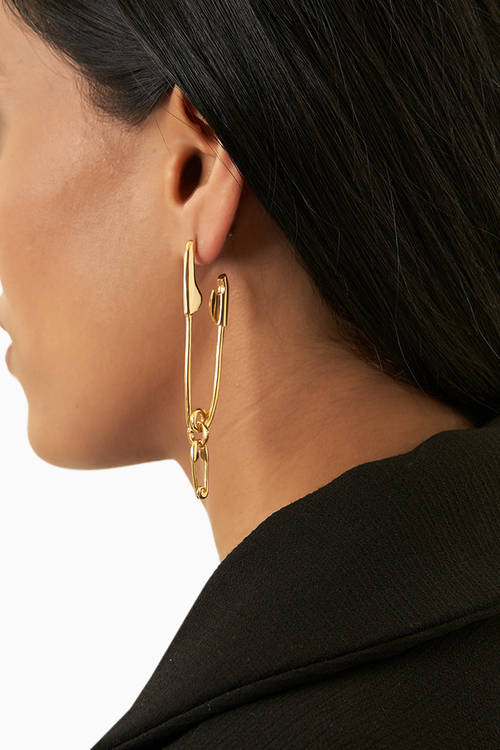 The Twin Staples Earrings