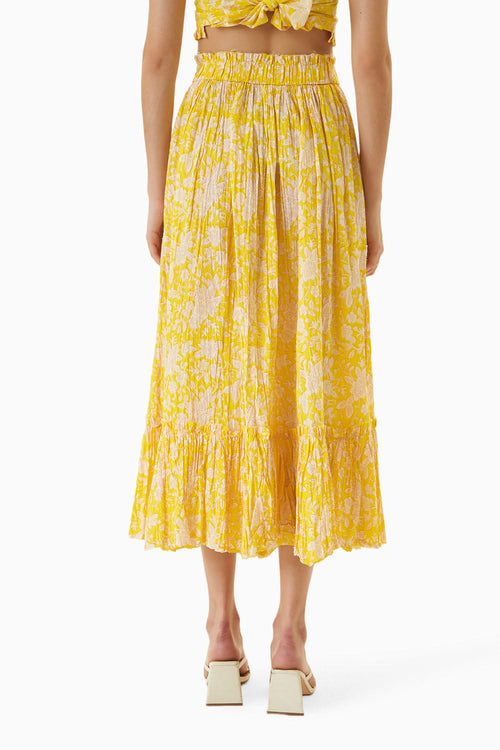 The Yellow Mysore Skirt