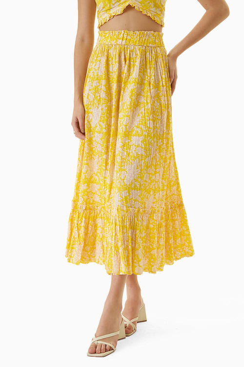 The Yellow Mysore Skirt