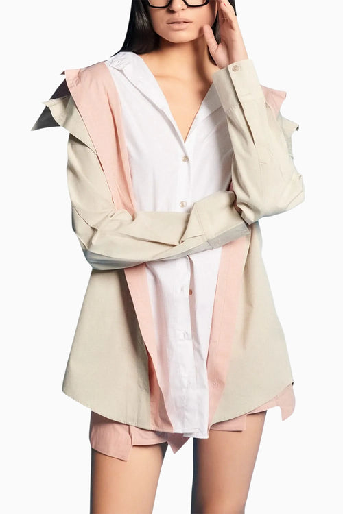 Three Layered Poplin Shirt