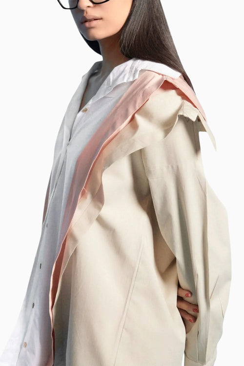 Three Layered Poplin Shirt