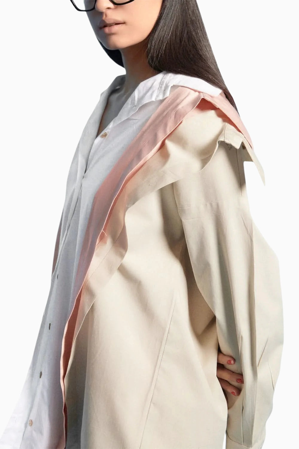 Three Layered Poplin Shirt