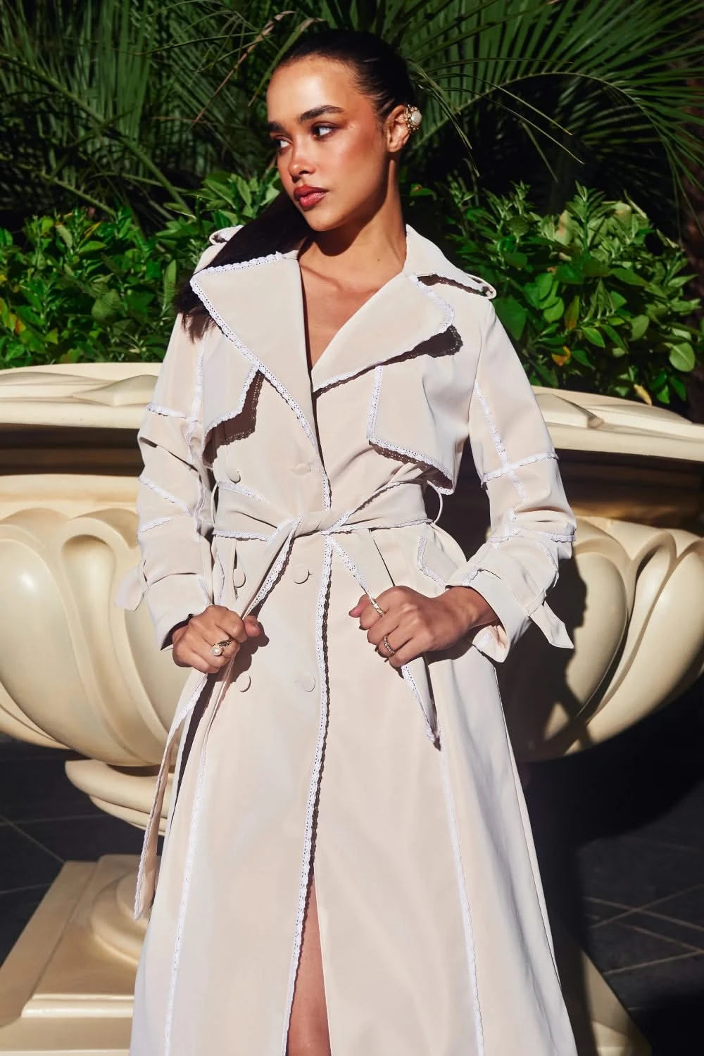 Tia White Trench