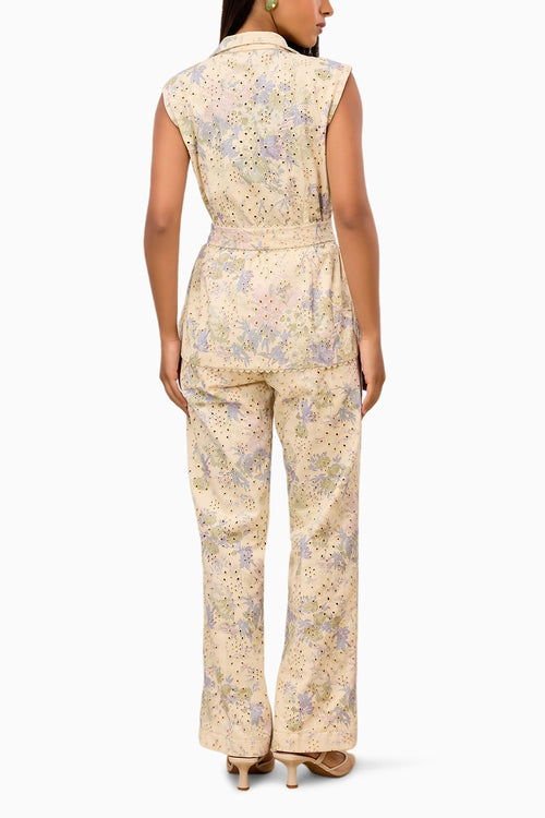 Pastel Garden Cutwork Set