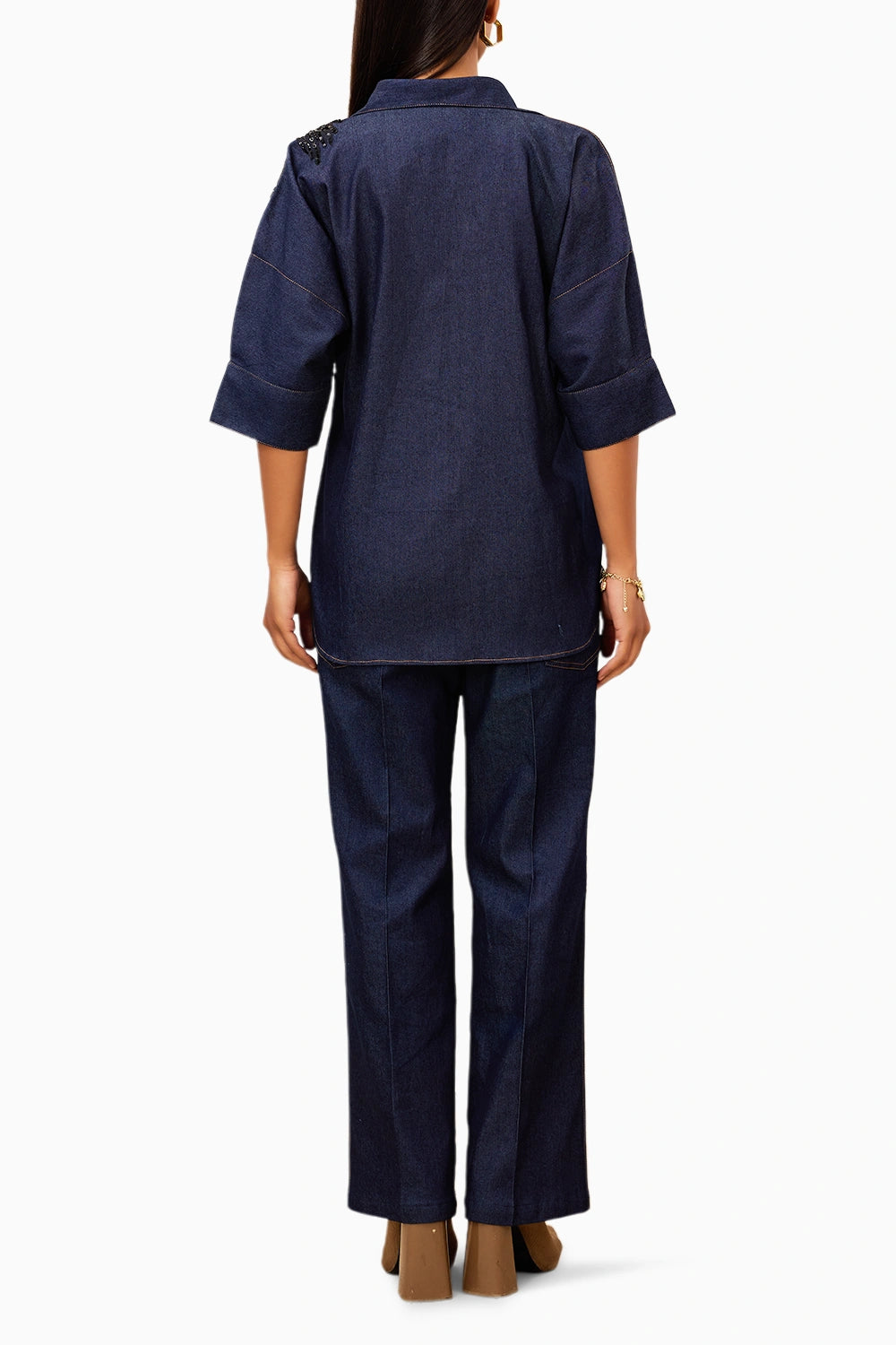 Midnight Blue Denim Co-ord Set