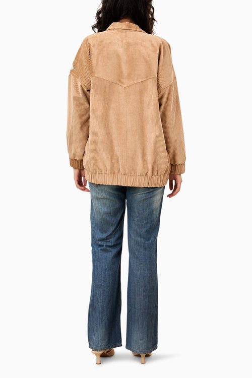 Sandstone Bloom Zip Jacket