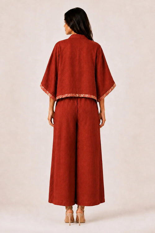 Rust Tube Hip Hop Co-ord Set