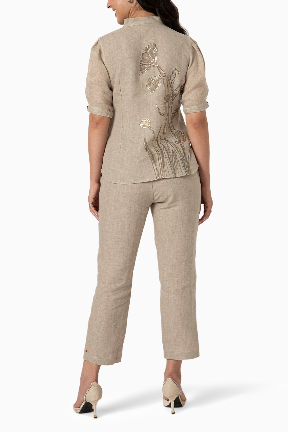 Tulip Pencil Natural Top and Pant