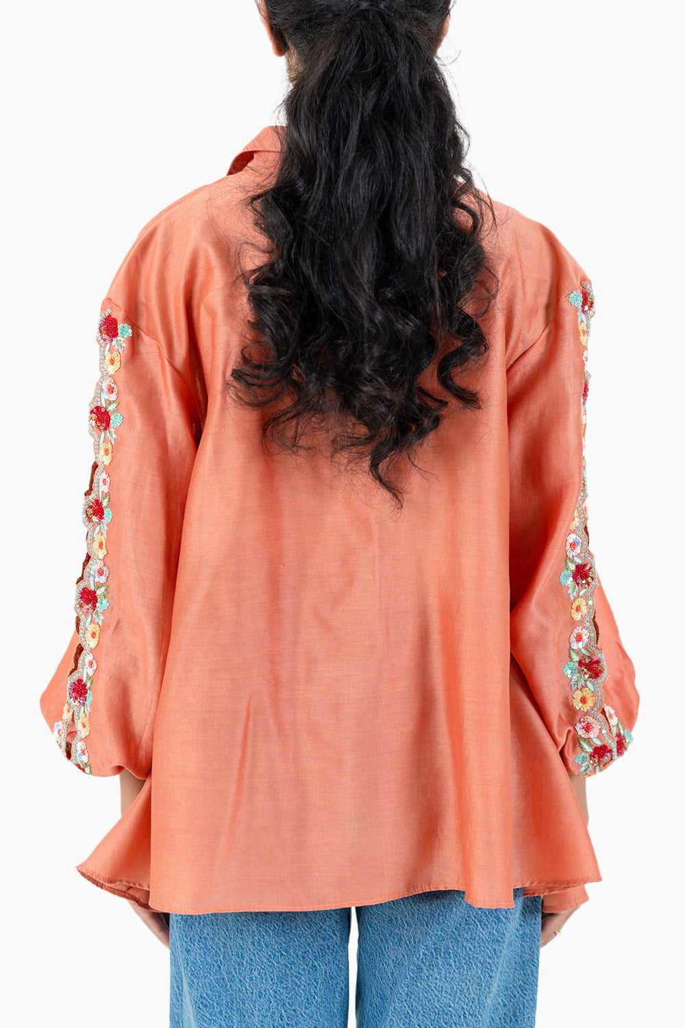 Peach Tulip Shirt