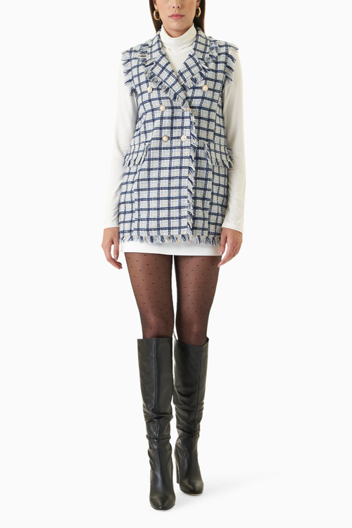 Tweed Gilet Tweed