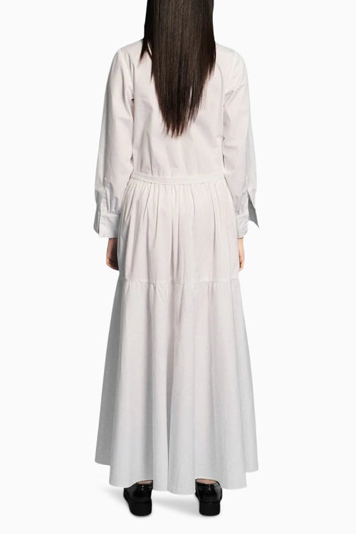 Two Tier Embroidered Long Dress