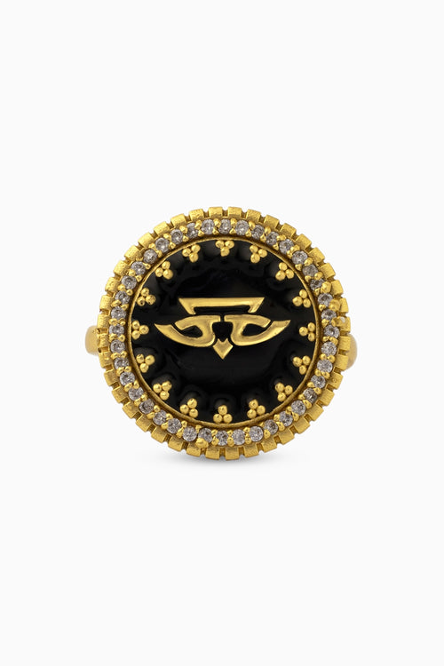 Chevron Petite Ring