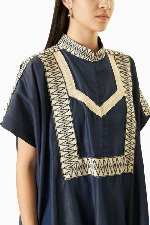 Denim Blue Crescent Co-ord