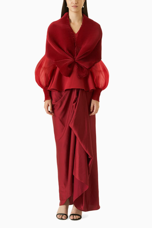 Red Love Co-ord Set