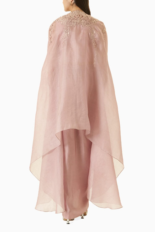 Dusty Pink Organza Fusion Set