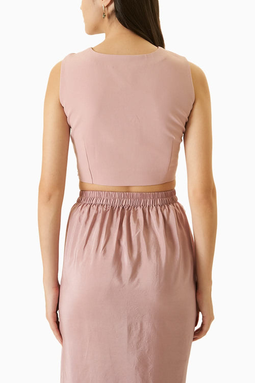 Dusty Pink Organza Fusion Set