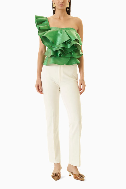 Green Olivia Top