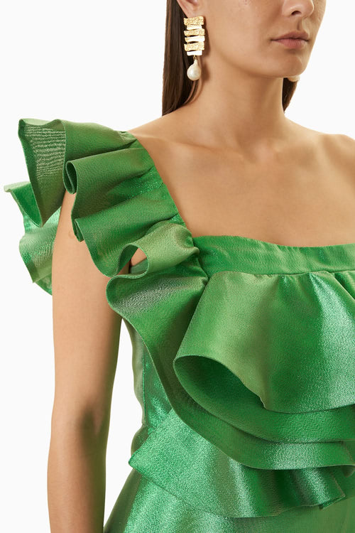 Green Olivia Top