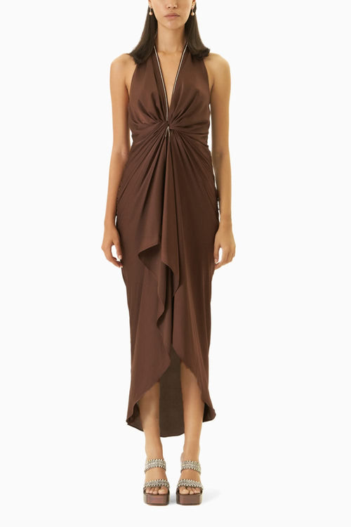 Brown Diana Dress