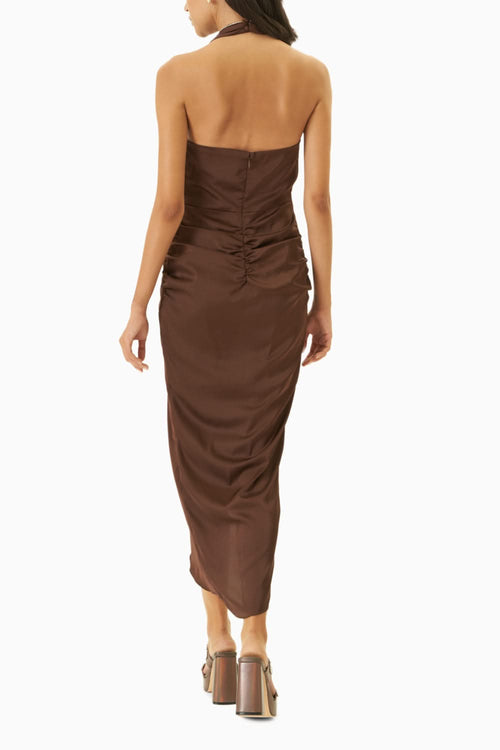 Brown Diana Dress