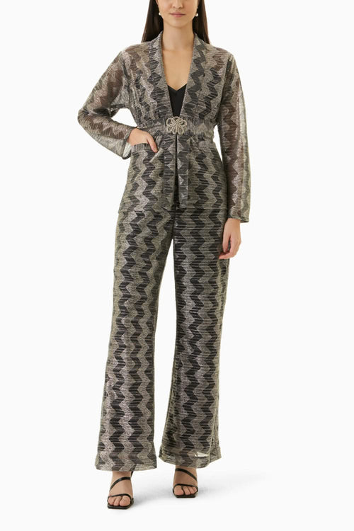 Ruth Black Power Suit