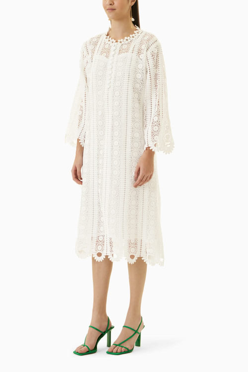 Isles White Maxi Dress