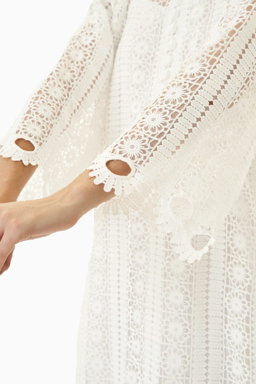 Isles White Maxi Dress