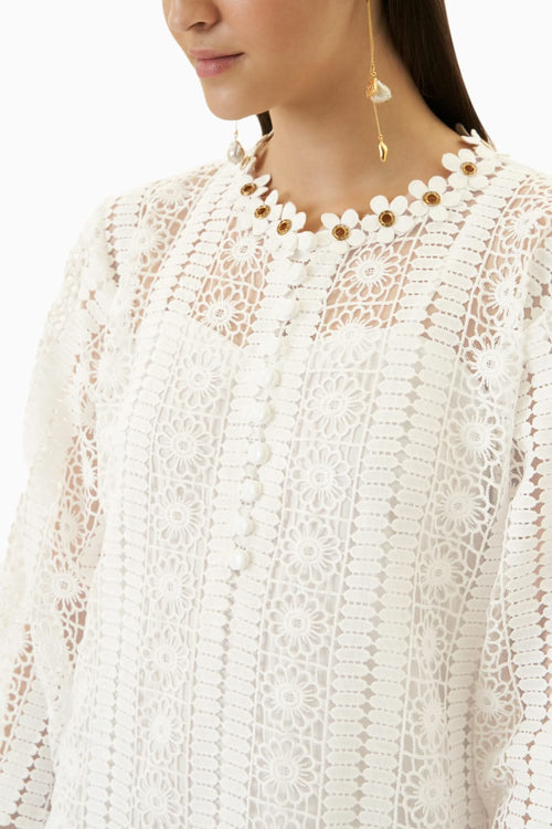 Isles White Maxi Dress