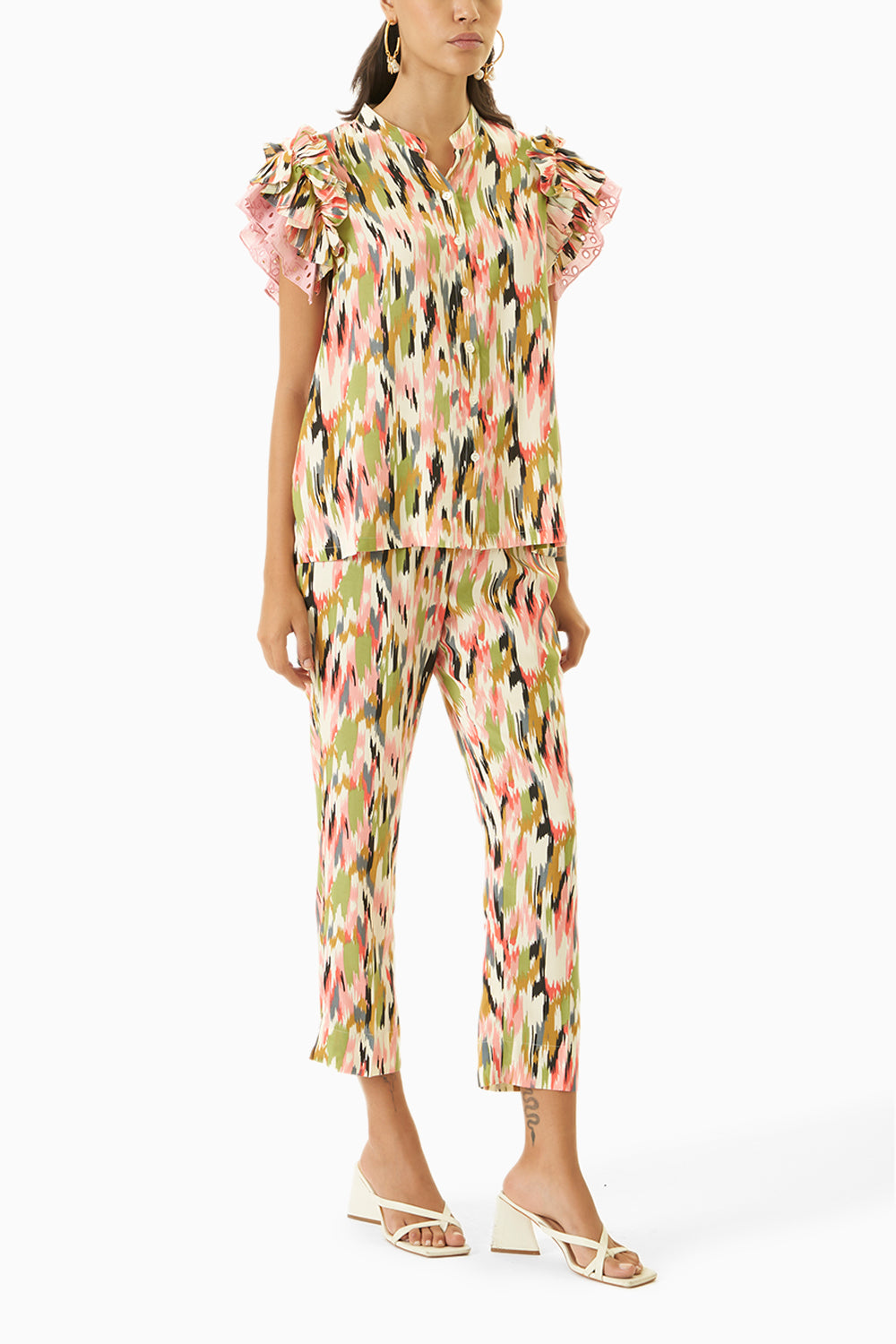 Playful Multicoloured Co-ord Set