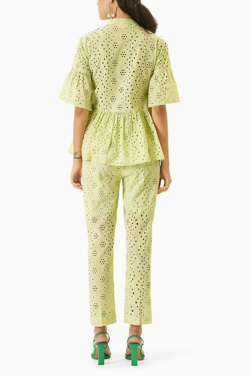 Lemon Green Bliss Co-ord Set