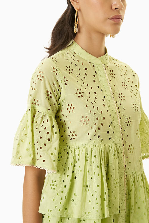 Lemon Green Bliss Co-ord Set