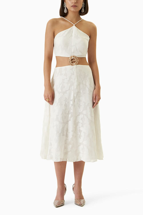 Casual Affair Halter Neck Dress