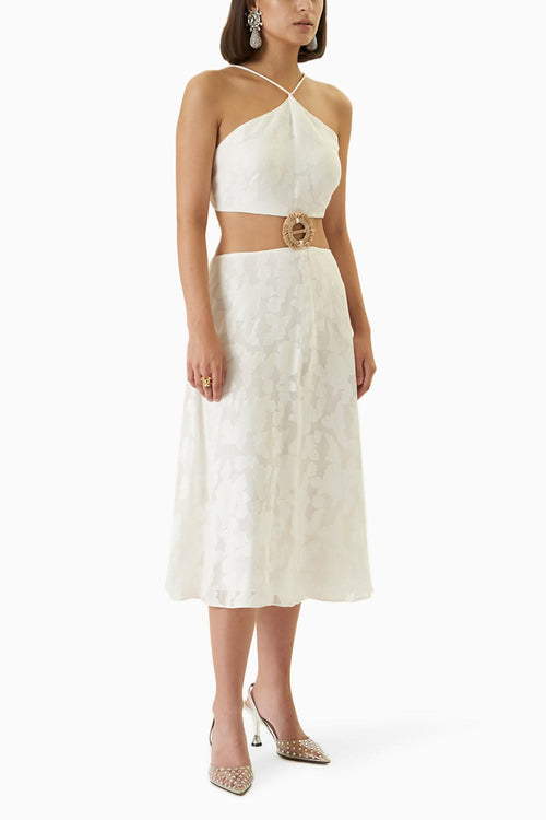 Casual Affair Halter Neck Dress