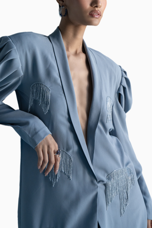 Dangle Blazer and Pant Set