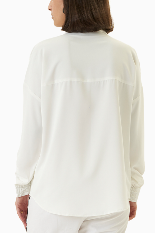 White Blue Green Box shirt