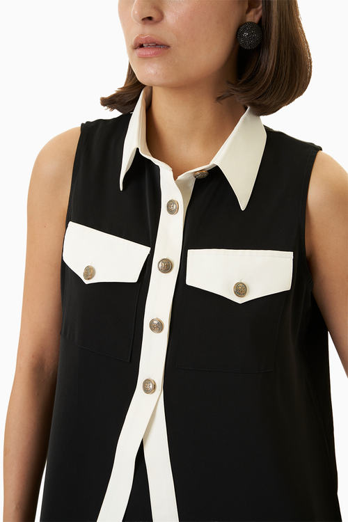 Black and White Swiss Co-ord Set