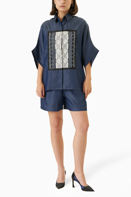 Tensil Blue Denim Yo Yo Co-ord Set