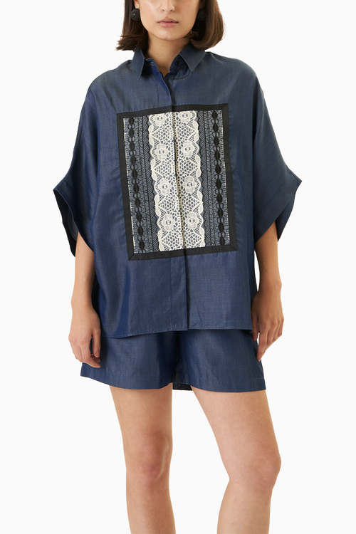 Tensil Blue Denim Yo Yo Co-ord Set