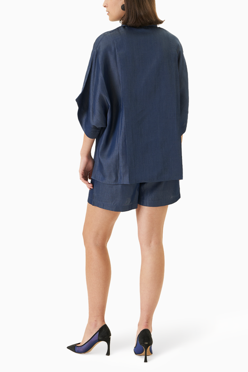 Tensil Blue Denim Yo Yo Co-ord Set