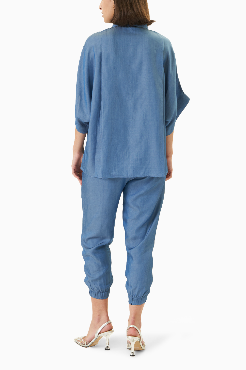 Light Blue Yo Yo Co-ord Set