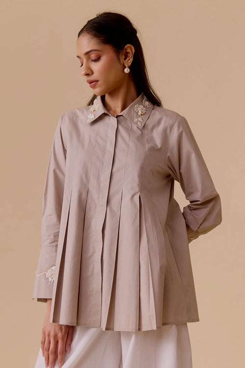Eda Sand Shirt