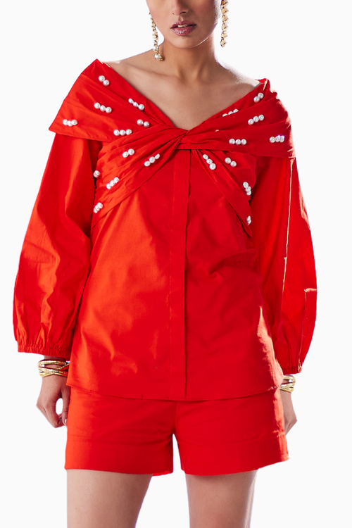 Leonara Knotted Top