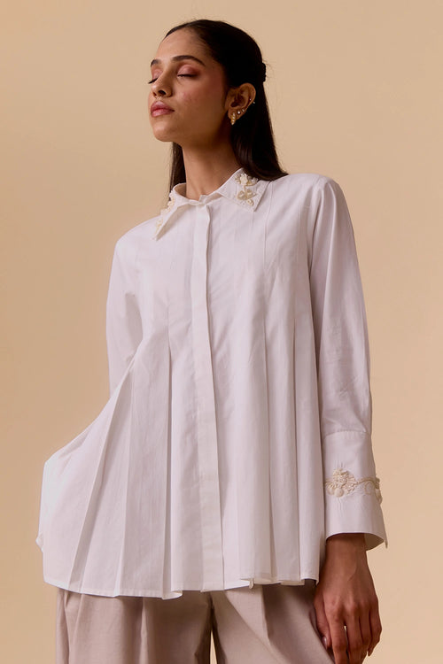 Eda White Shirt