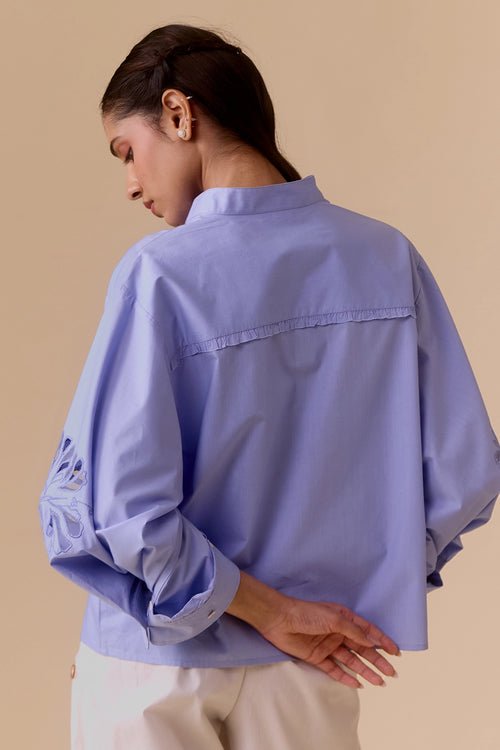 Ann Blue Shirt