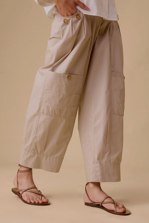 Manya Beige Pants