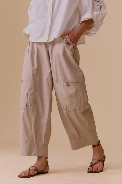 Manya Beige Pants