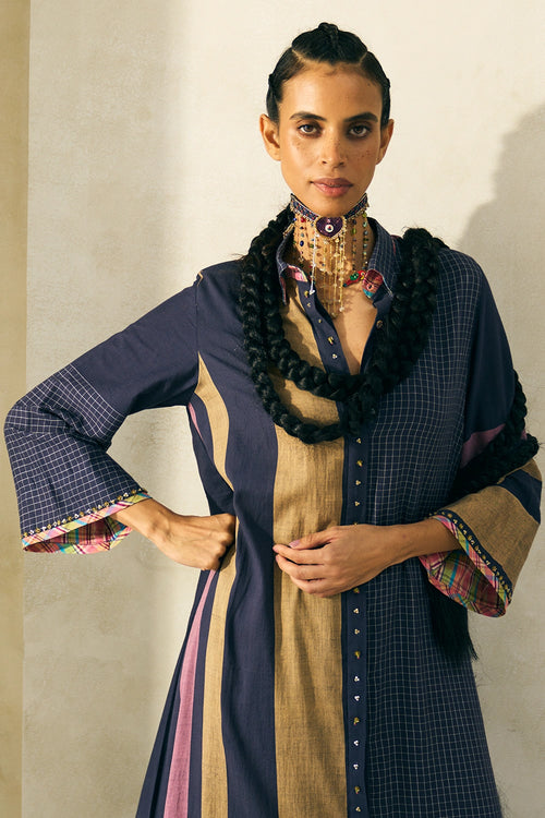 Twilight Blue Taylor Kurta