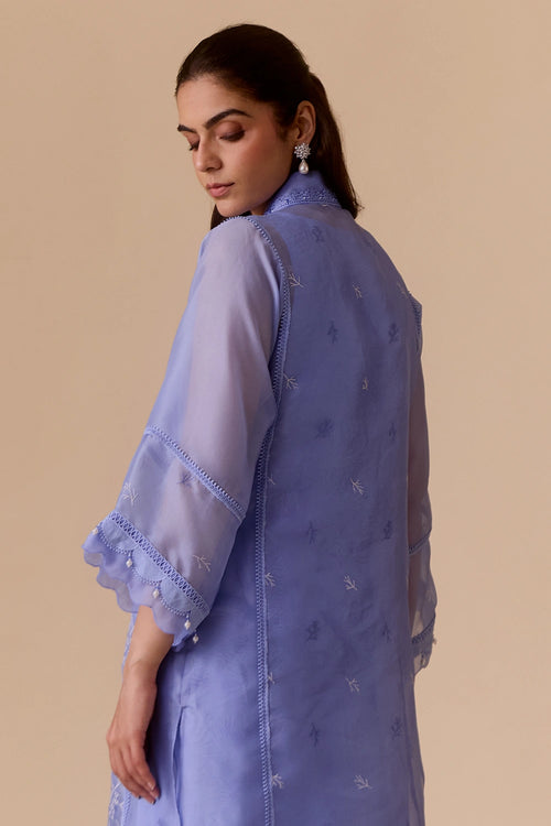 Ambreen Blue Kurta Set