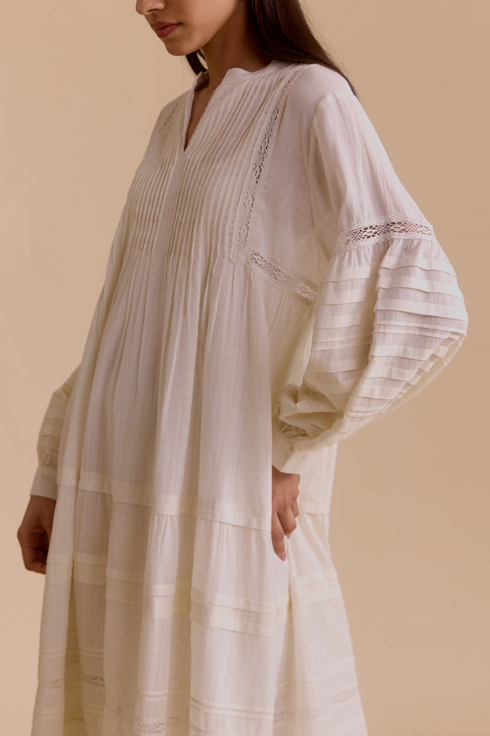 Ivory Nur Long Dress