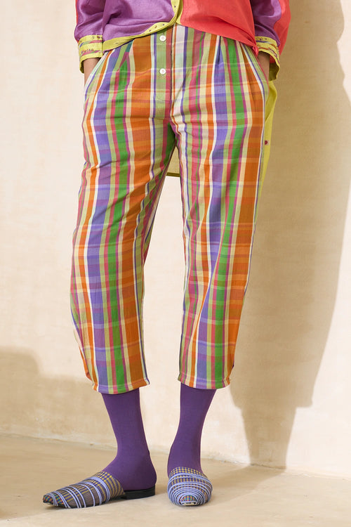 Multicolor Hazel Shirt With Coco Pants